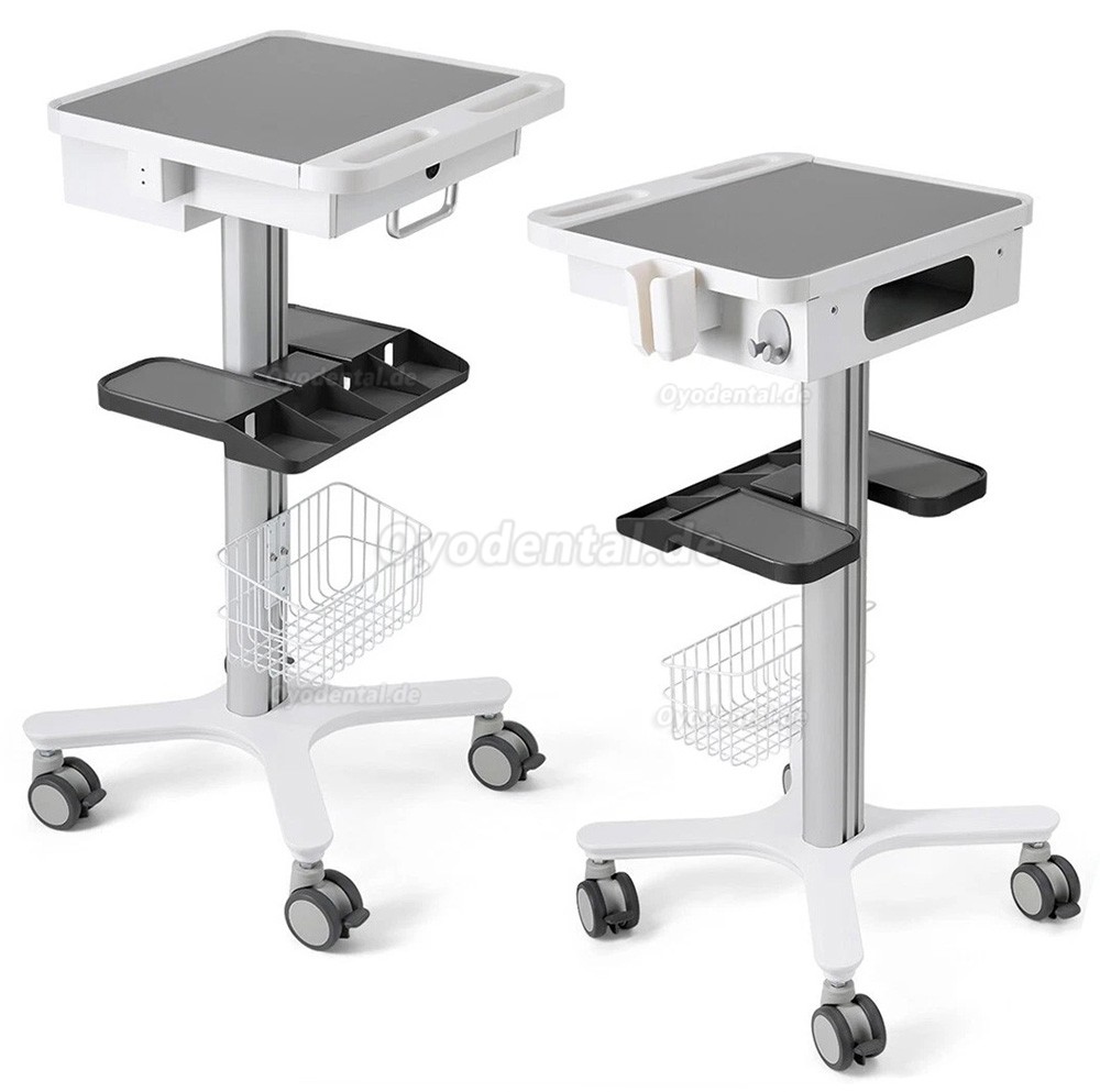 Likaymo RC-1 Dentalwagen Multifunktionaler Mobiler Trolley f&uuml;r Labor Klinik und Zahnarztpraxis